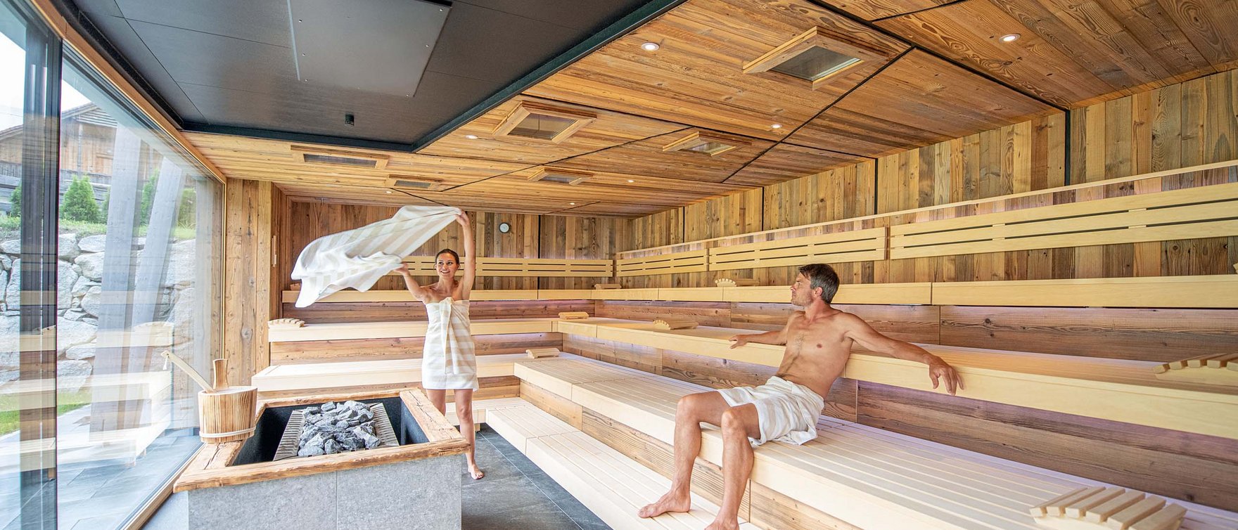 Sauna privata per due in Alto Adige: puro romanticismo